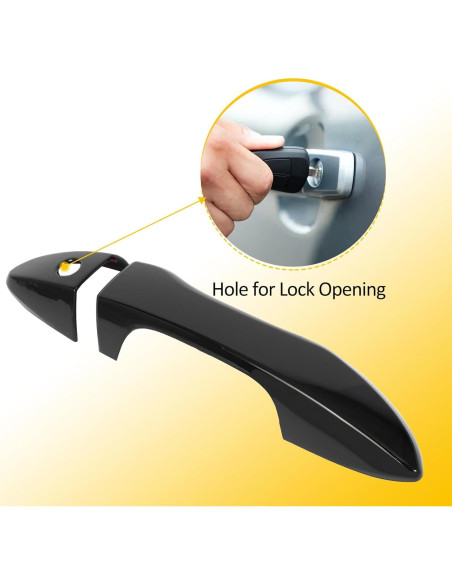 Cubiertas de Manija de Puerta OCPTY para Toyota Corolla 2014-2019