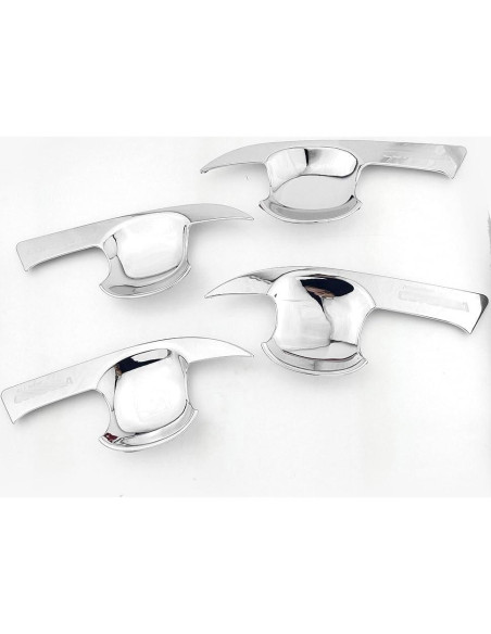Cubierta de Manija de Puerta Cromo Dakitita para Toyota Corolla 2019-2024