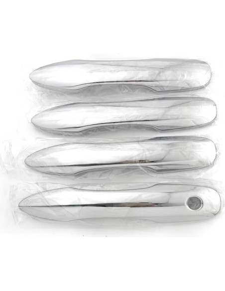 Cubierta de Manija de Puerta Cromo Dakitita para Toyota Corolla 2019-2024