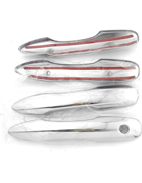 Cubierta de Manija de Puerta Cromo Dakitita para Toyota Corolla 2019-2024