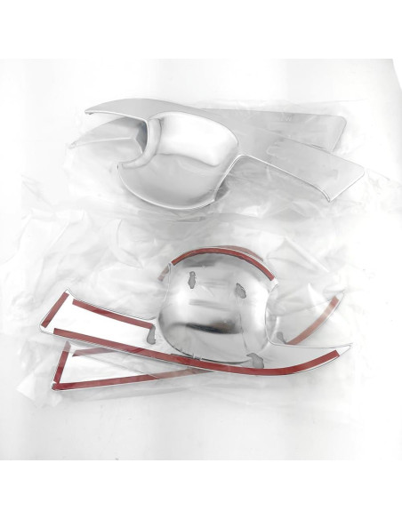 Cubierta de Manija de Puerta Cromo Dakitita para Toyota Corolla 2019-2024