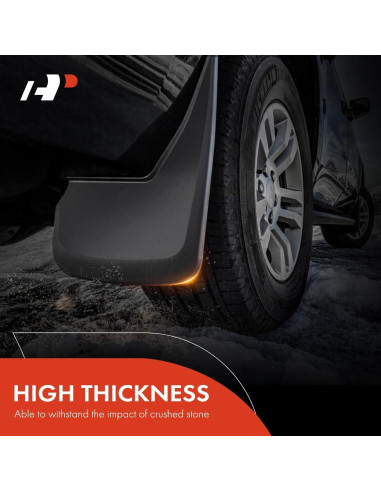 Juego de 4 Guardabarros A-Premium para Toyota Corolla 1993-1997