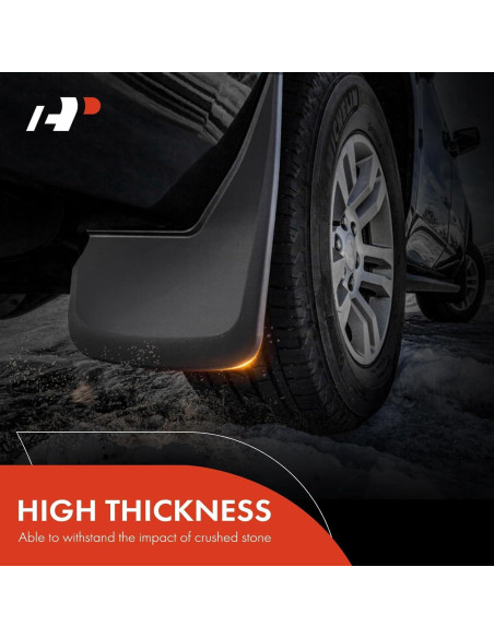 Juego de 4 Guardabarros A-Premium para Toyota Corolla 1993-1997