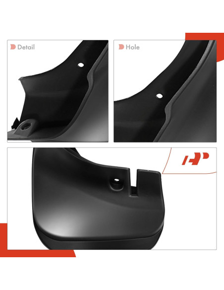 Juego de 4 Guardabarros A-Premium para Toyota Corolla 1993-1997