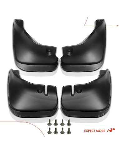 Juego de 4 Guardabarros A-Premium para Toyota Corolla 1993-1997