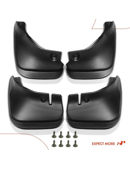 Juego de 4 Guardabarros A-Premium para Toyota Corolla 1993-1997