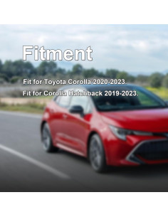 Tapa de Espejo Retrovisor Lateral Ercolase para Toyota Corolla 2020-2023 2