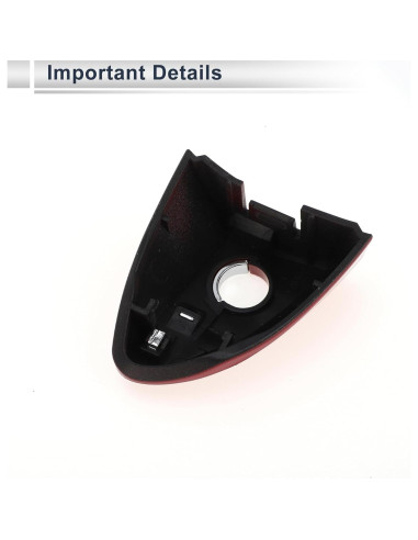 Cubierta cilindro bloqueo manija puerta Toyota Corolla 2014-2018 RATCHROLL Rojo