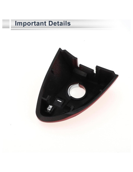 Cubierta cilindro bloqueo manija puerta Toyota Corolla 2014-2018 RATCHROLL Rojo