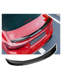 Alerón Trasero Xipoo Compatible Kia Forte 2019-2024 Negro Brillante