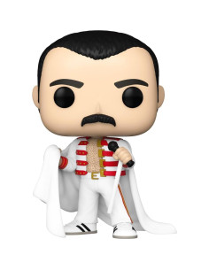 Figura Funko Pop! Rocks Freddie Mercury con capa 10 cm 2