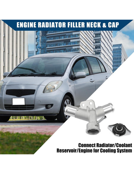 Cuello de Llenado de Radiador Hihaha para Toyota Yaris 2007-2018