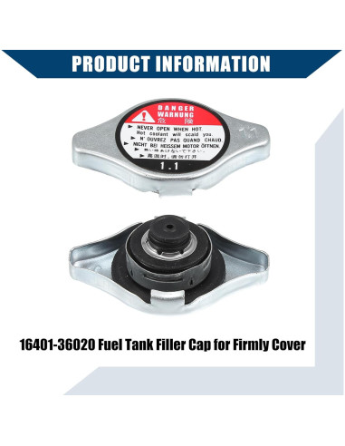 Cuello de Llenado de Radiador Hihaha para Toyota Yaris 2007-2018