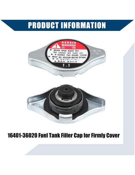 Cuello de Llenado de Radiador Hihaha para Toyota Yaris 2007-2018