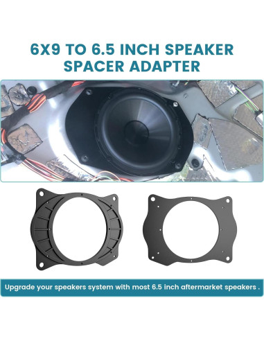 Adaptador de Altavoz NuIth 6x9 a 6.5 para Toyota