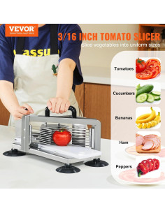 Cortador de Tomate Manual VEVOR Acero Inoxidable 3.3 kg 2