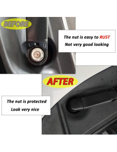 Tapa de Tuerca Limpiaparabrisas XUKEY 2 Pcs para Toyota 2