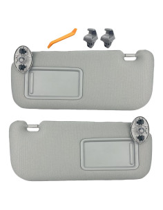 Viseras solares para Toyota Corolla 2009-2013 GlymXia Gris