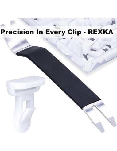 Rexka 31pcs Clips de Moldura para Toyota Lexus - Herramienta