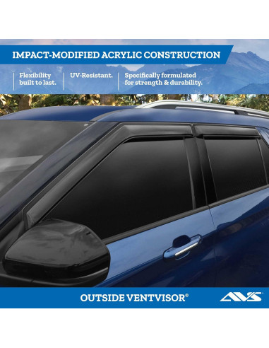 Deflectores de Lluvia Auto Ventshade para Toyota Corolla 2020-2025