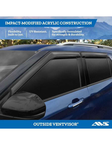 Deflectores de Lluvia Auto Ventshade para Toyota Corolla 2020-2025