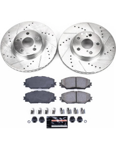 Kit de frenos Power Stop Z23 para Toyota Corolla y Vibe 2