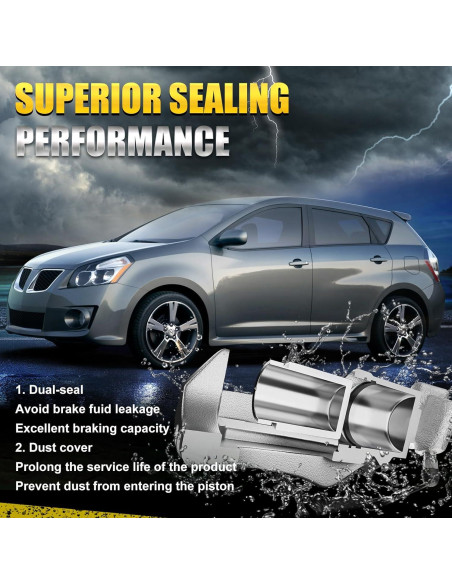 Caliper de Freno Fexhull Frente Izquierdo Compatible Toyota