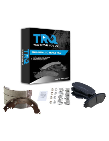 Pastillas de Freno TRQ Semi-Metálicas Juego de 2 Piezas