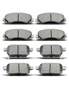 Juego de Pastillas de Freno Cerámicas Evkingauto LBBJ 8 Piezas