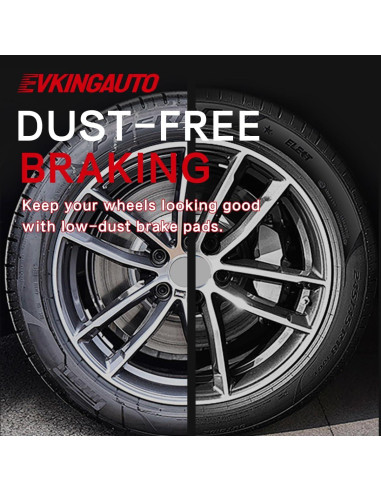 Juego de Pastillas de Freno Cerámicas Evkingauto LBBJ 8 Piezas