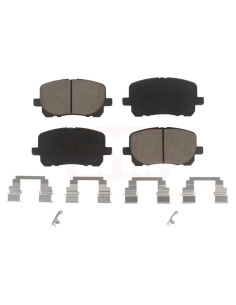 Pastillas de freno cerámicas CMX-D923 para Toyota Corolla y Pontiac Vibe