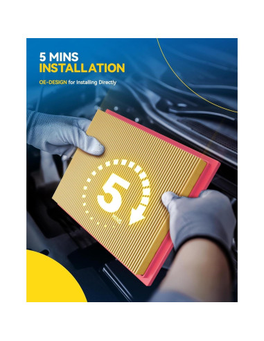 Filtro de Aire PHILTOP CA11426 para Toyota Corolla y Prius