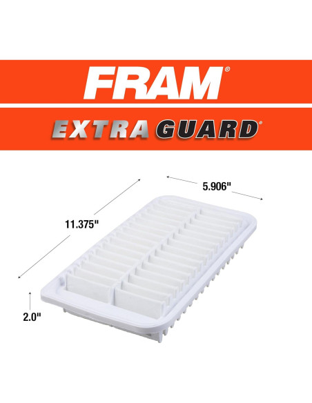 Filtro de Aire FRAM CA9482 para Toyota, Scion y Pontiac