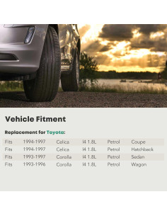 Bandeja de Aceite Motor YHTAUTO para Toyota Corolla/Celica 2