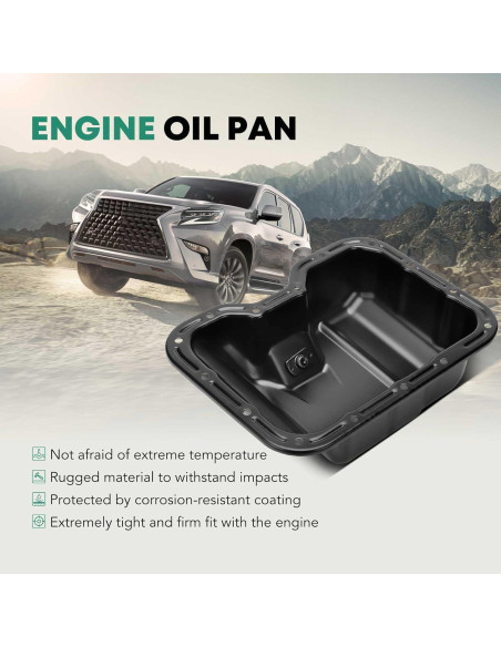 Bandeja de Aceite Motor YHTAUTO para Toyota Corolla/Celica