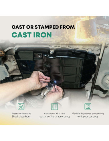 Bandeja de Aceite Motor YHTAUTO para Toyota Corolla/Celica