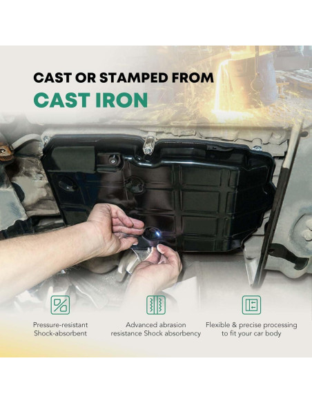 Bandeja de Aceite Motor YHTAUTO para Toyota Corolla/Celica