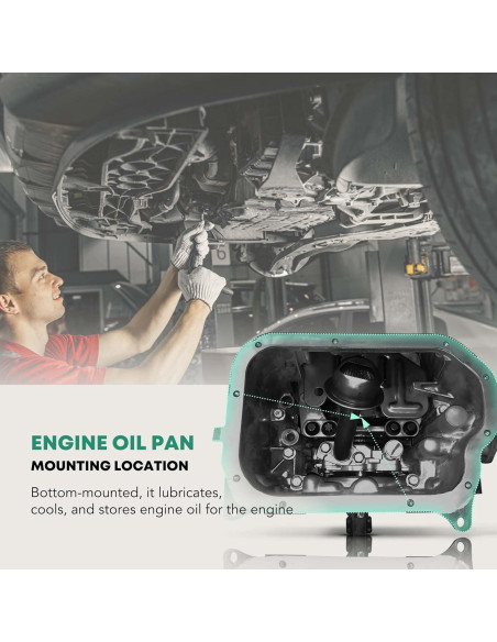 Bandeja de Aceite Motor YHTAUTO para Toyota Corolla/Celica