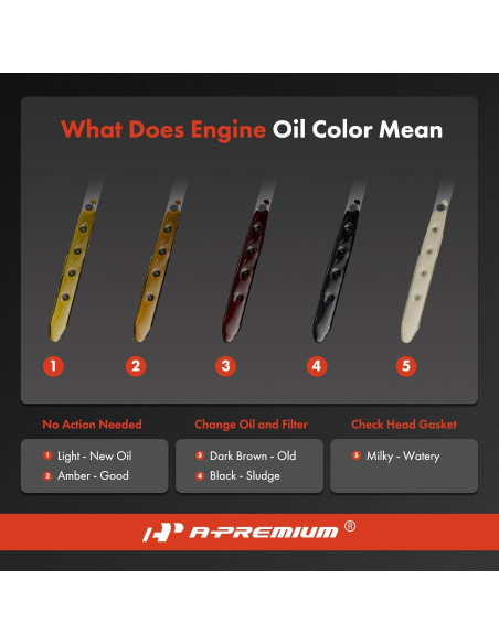 Varilla de Aceite A-Premium para Toyota y Lexus 56,32 cm