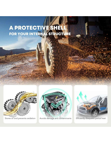 Bandeja de Aceite Motor YHTAUTO para Toyota Corolla/Celica