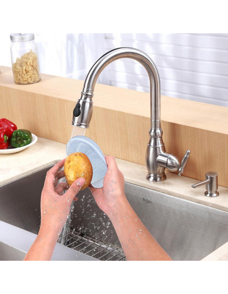 Cepillo Limpiador de Verduras Zorgons - Silicona Azul 45g