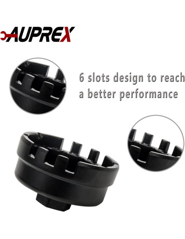 Llave de Filtro de Aceite AUPREX 64mm 14 Flautas para Toyota