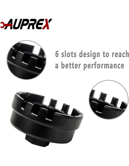 Llave de Filtro de Aceite AUPREX 64mm 14 Flautas para Toyota