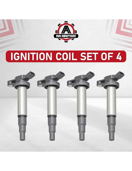Juego de 4 Bobinas de Encendido AA Ignition para Toyota/Lexus