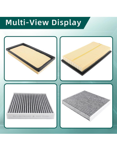 Combo Filtro de Aire Motor y Cabina AUTOKAY para Toyota y Lexus