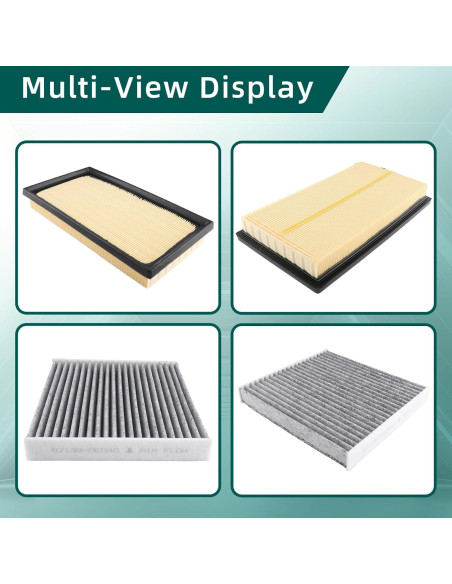 Combo Filtro de Aire Motor y Cabina AUTOKAY para Toyota y Lexus