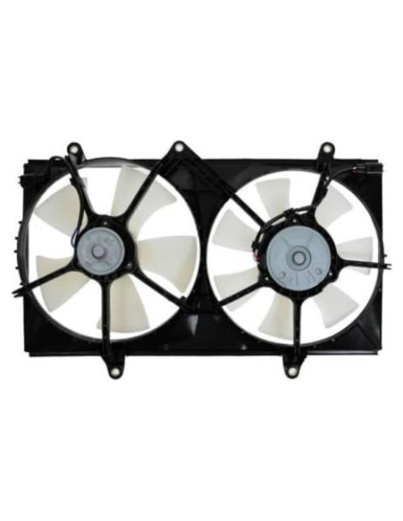 Conjunto Ventilador Radiador y Condensador Doble Pacific Best