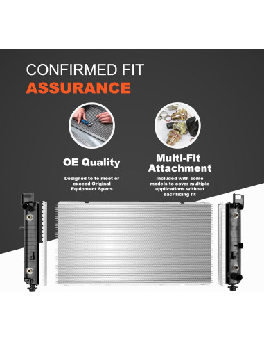 Radiador Klimoto para Toyota Camry 1992-1996 2.2L L4