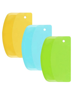 Raspador de Masa SURDOCA 13.5x9cm Plástico Grado Alimenticio