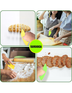 Raspador de Masa SURDOCA 13.5x9cm Plástico Grado Alimenticio 2